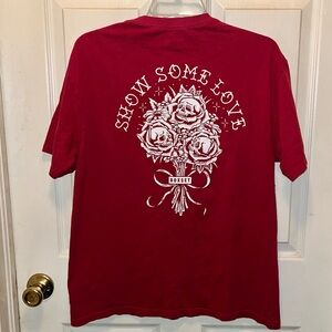 BOXSET Men’s Short Sleeve Skull Show Some Love Shirt. Sz L.